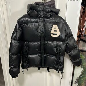 Alpha style puffer jacket